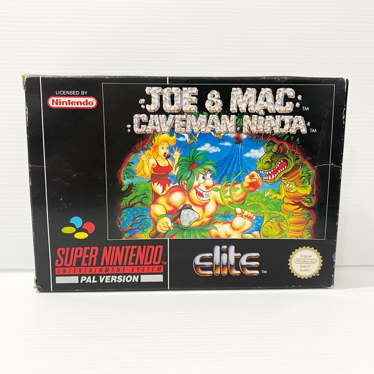 Joe & Mac Nintendo SNES Video Games for sale | eBay