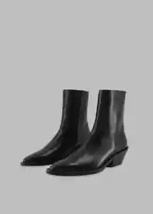 Handmade Men Black Pointed Toe Zipper Boots, Formal Cuban Heel Dress Ankle Boots - Picture 1 of 4