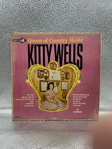Kitty Wells Queen of Country Music Vinyl Decca Record LP 33 RPM 12" Record - Picture 1 of 2