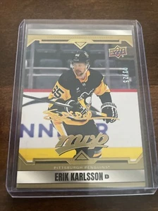 2024-25 Upper Deck MVP Gold Super Script Erik Karlsson /25 - Picture 1 of 2
