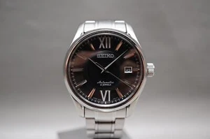 Seiko Presage SARX003 6R15 Black Roman Dial JDM Automatic Watch - Picture 1 of 15