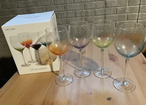 Juego de 4 copas Artland Fizz Collection con caja buen estado - Imagen 1 de 6