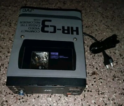 JVC HR-C3EG VHS-C Compact Video Cassette Recorder - Bild 1 von 4