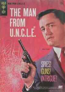THE MAN FROM U.N.C.L.E. COMICS  ON PRINTED DVD