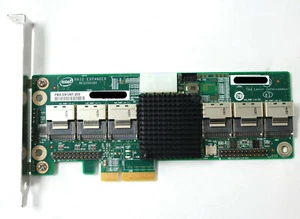 Intel RES2SV240 24port 6G 6Gbps SATA SAS Expander Server Adapter RAID CARD - Picture 1 of 4