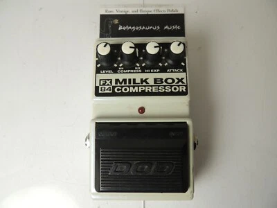 Pedal de efectos sostenedor compresor caja de leche DOD FX84 envío gratuito a EE. UU. Foto 1 de 4