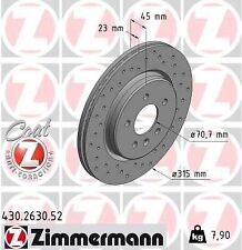 2x ZIMMERMANN Bremsscheibe 315mm für OPEL ZAFIRA TOURER C (P12) INSIGNIA Caravan