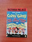The Crazy Gang - Ring Out The Bells  - Victoria Palace Theatre Programme 1950's 