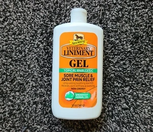 Absorbine Veterinary Liniment Gel - 12oz BEST-PRICE, NEW- SHIPS NEXT DAY! - Picture 1 of 1