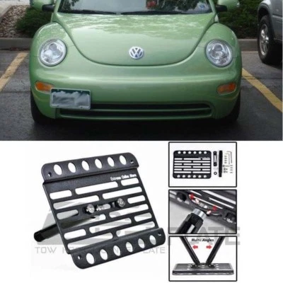 Soporte de soporte de matrícula de gancho de remolque para parachoques Volkswagen Beetle 98-10 Foto 1 de 4