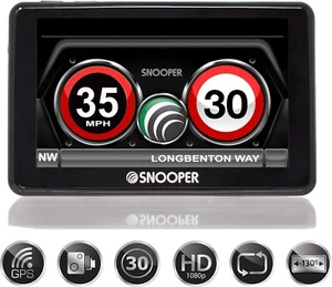 Snooper My-SPEED DVR G3 Full HD 1080p Dashcam mit EU Geschwindigkeitsbegrenzungen LESEN - Bild 1 von 8