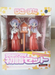 Figura Lucky Star Hiiragi Kagami Hiiragi Tsukasa Miko Ver. Dreamtech Wave - Imagen 1 de 16