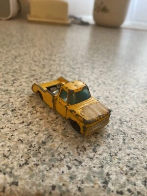 Vintage Husky no 35 Diecast Yellow Ford Camper Truck Toy Car Retro Rare - image 1 of 3
