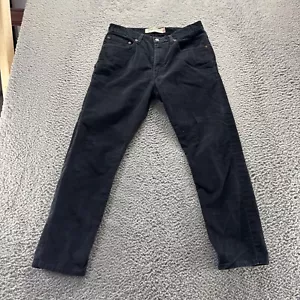 Vintage Levis 505 Chino Pants Mens 32x30 Navy Blue Corduroy Regular Fit Straight - Picture 1 of 10