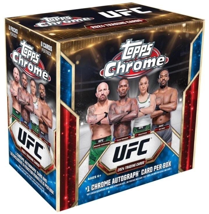 2024 Topps Chrome UFC Card Singles (#1-200) - Image 1 of 1