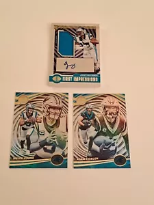2023 Illusions Football Hobby Card Lot (3) Total In Toploaders Mingo Young - Picture 1 of 8