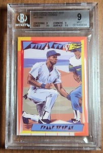 Topps Project 2020 115 Frank Thomas Naturel Art 1990 Topps RC BGS 9 MINT Pop 7 - Picture 1 of 2