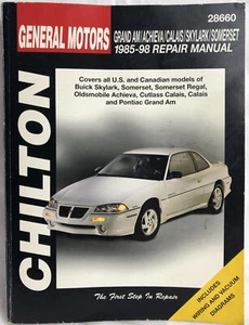 1985-1998 Buick Skylark/Somerset/Oldsmobile Achieva, Cutlass, Calais & Grand Am - Bild 1 von 2