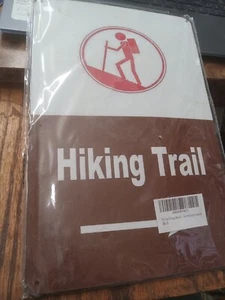 Wanderweg Display Blechschild 8 x 12 Zoll Retro - Bild 1 von 1