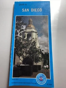 Vintage St. Map and Guide of San Diego ab9 - Picture 1 of 6