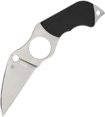Spyderco Swick 6 Fixed Knife 2.75" LC 200 N Tool Steel Blade Black G10 Handle - Image 1 of 3