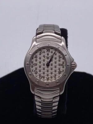 EBEL DRESS WAVE E9157911 STAINLESS STEEL 25mm QUARTZ WATCH. - Image 1 of 4