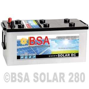 BSA Solarbatterie 280Ah 12V Wohnmobil Versorgungsbatterie Solar Batterie 230AH - Bild 1 von 4