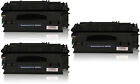 3 x Compatible NON-OEM 49X Q5949X Black Toner Cartridge For HP LaserJet 3390