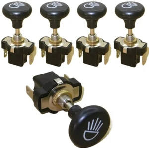5×New 12V Car Auto Headlight Push Pull Light Switch For Golf Cart EZGO Club Car - Bild 1 von 6