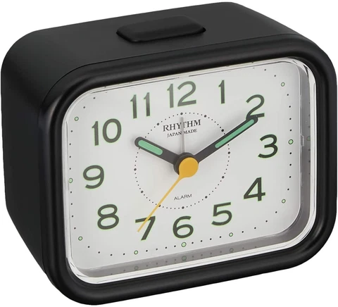 Rhythm Quartz Alarm Clock Analog JA Pre-craft Bell Sound Made in Japan 031202 Cover