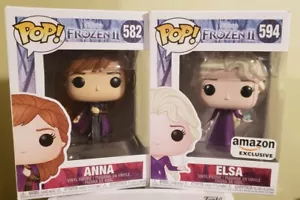Funko Pop! Disney: Frozen 2 - Elsa and Anna - Picture 1 of 9