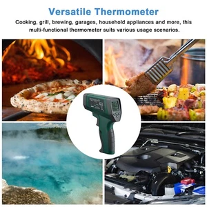 Inkbird Laser Infrarot Thermometer Digital Handheld IR Pyrometer -50℃~750℃ 16:1 - Bild 1 von 8