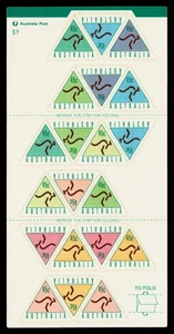 Australien Scott 1405a selbstklebendes 20er Heft (1994) postfrisch NH ss, CV 24,00 $ M - Bild 1 von 2
