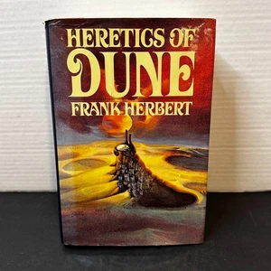 Heretics of Dune Frank Herbert 1984 First Edition Hardcover Dust Jacket Sci-Fi - Picture 1 of 8