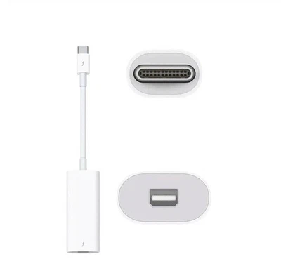 Apple Thunderbolt 3 USB-C to Thunderbolt 2 Adapter A1790 MMEL2AM/A Genuine OEM - Image 1 of 4