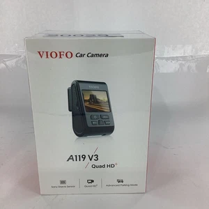 VIOFO Dash Cam A119 V3 2K 2560X1440P Quad HD+ 60FPS Front Car Dash Camera,#20029 - Picture 1 of 5