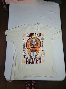 Naruto Shippuden Collection T-Shirt Ichiraku Ramen Graphic Anime Tee Medium H020 - Bild 1 von 7