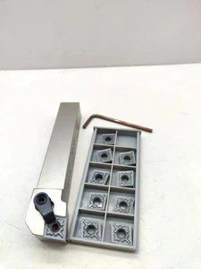 Premium MCLNR3/G K12 Toolholder + 10x CNMG120408-TM Inserts - Picture 1 of 3
