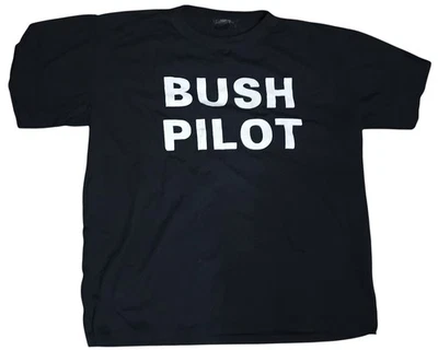 Vintage Scooters & Hooters Bush Pilot God Created Honda Funny T-Shirt XL - Image 1 of 4