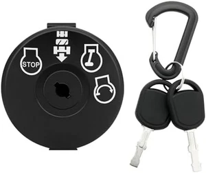 4 Positionen Zündschalter mit 2 Schlüsseln, 7 Klemmen für Rasenmäherfahrer - Bild 1 von 6