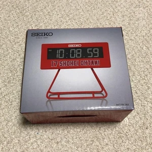 Seiko Astron Shohei Ohtani Novelty Desk Clock Official Timer with Alarm - Picture 1 of 5