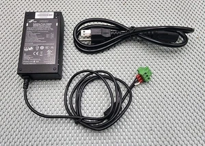 FSP Power Supply Adapter FSP060-DAAN3 24V 2.5A 60W 3 Pin Green Connector 3 WIRES - Picture 1 of 8