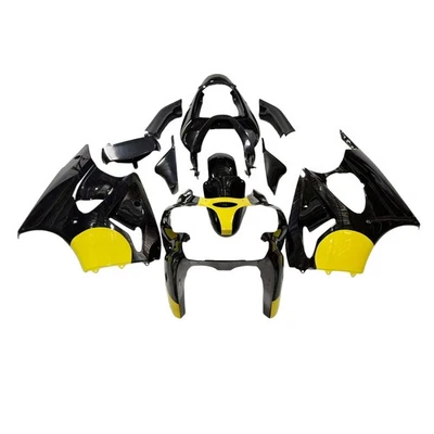 Kit de carenado amarillo negro para carrocería de inyección Kawasaki Ninja ZX6R 2000 01 2002 Foto 1 de 4