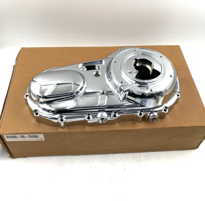 Cubierta primaria del motor exterior cromada Harley 25460-06 OEM 06-22 Sportster XL Foto 1 de 4