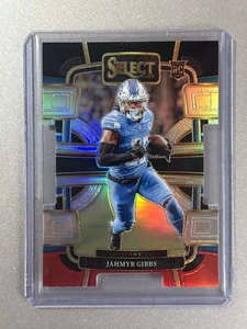 Jahmyr Gibbs Detroit Lions Panini Select NFL 2023 DIE-CUT ROOKIE PRIZM  - Bild 1 von 5