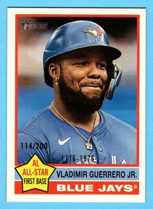 Vladimir Guerreo Jr 2025 Topps Heritage #165 Bicentennial /200 Toronto Blue Jays - Picture 1 of 2