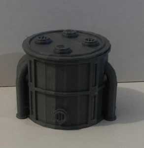 Wargames Scenery Terrain 6mm / Epic Battletech Building - Reservoir 1 - Picture 1 of 2