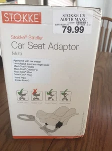 Stokke Stroller Car Seat Adaptor Multi Baby Toddler Child BRAND NEW Ships N 24h - Picture 1 of 5