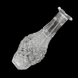Jarrón Wexford jarra alta sin tapa vidrio transparente 32 oz ancla enganche vintage - Imagen 1 de 6