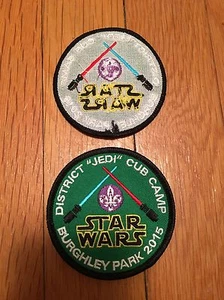 Boy Scout STAR WARS Patch from UK Cub Camp Event - Picture 1 of 1